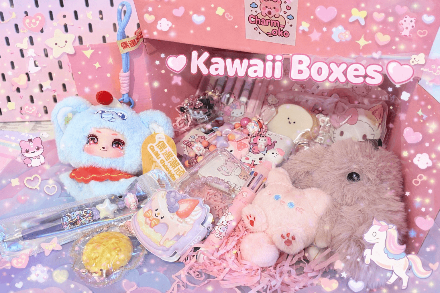 Adorable Kawaii Boxes Collection